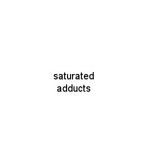 saturated adducts